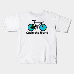 Cycle The World V2 Kids T-Shirt